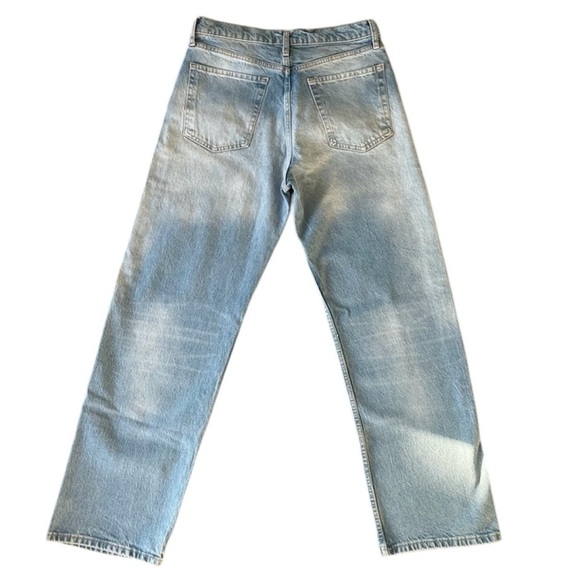 ZARA NWOT High Rise TRF Barrel Jeans - Picture 3 of 8